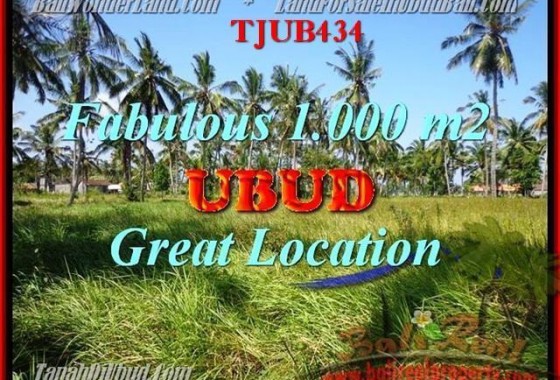 JUAL MURAH TANAH di UBUD BALI TJUB434