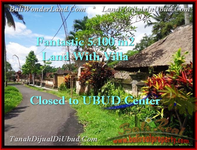 TANAH DIJUAL di UBUD 5,100 m2 di Ubud Pejeng