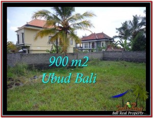 TANAH MURAH JUAL di UBUD BALI 900 m2  View Sawah, Link villa