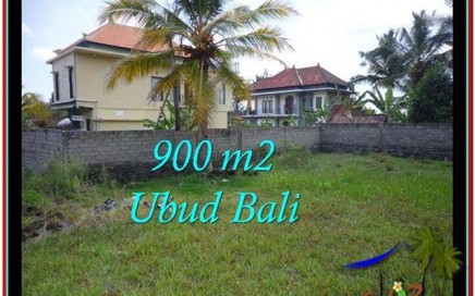 TANAH MURAH JUAL di UBUD BALI 900 m2 View Sawah, Link villa