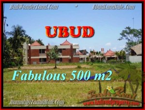 TANAH JUAL MURAH  UBUD BALI 500 m2  View  sawah gunung link villa