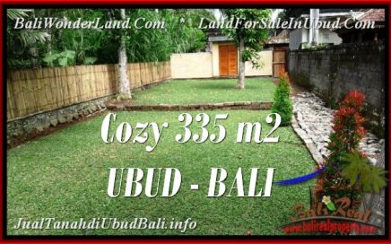 DIJUAL TANAH di UBUD 335 m2 di Ubud Tegalalang