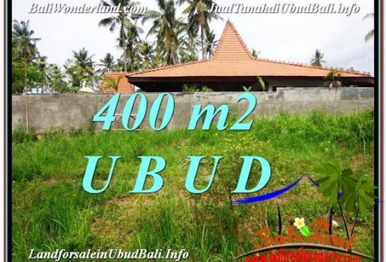 TANAH MURAH di UBUD BALI DIJUAL 4 Are View Kebun Link Villa