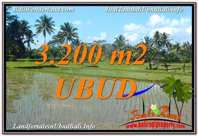 JUAL TANAH di UBUD 32 Are View Sawah dan Gunung Batur