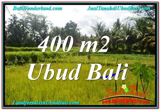 TANAH di UBUD DIJUAL MURAH 400 m2 di Ubud Pejeng