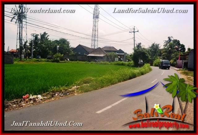 TANAH DIJUAL MURAH di UBUD 616 m2 di Sentral Ubud