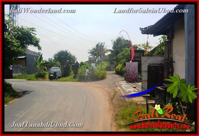 TANAH DIJUAL MURAH di UBUD 616 m2 di Sentral Ubud