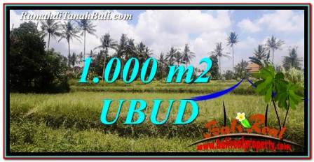 INVESTASI PROPERTI, DIJUAL MURAH TANAH di UBUD BALI TJUB754