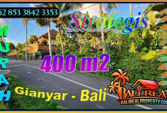 Cocok untuk Rumah Tinggal atau Villa, Tanah dijual Murah di Gianyar dekat Ubud Bali TJUB882