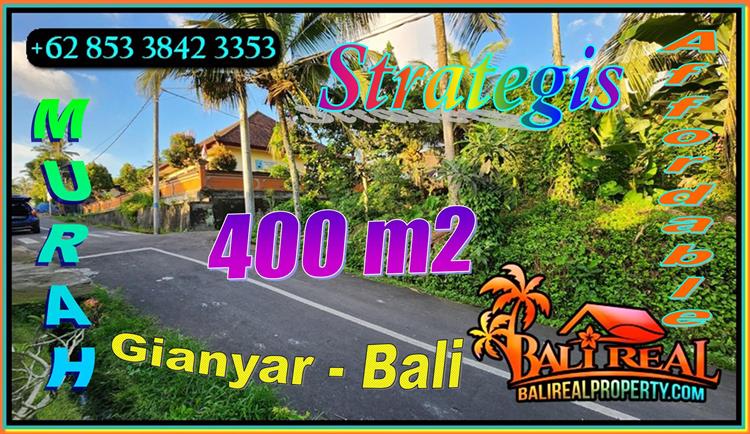 Cocok untuk Rumah Tinggal atau Villa, Tanah dijual Murah di Gianyar dekat Ubud Bali TJUB882