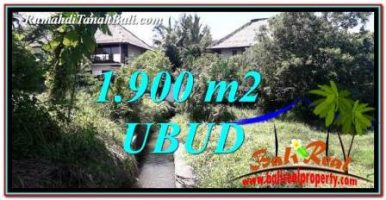 INVESTASI PROPERTI, TANAH DIJUAL di UBUD BALI TJUB759